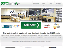 Tablet Screenshot of cashforyourmac.com